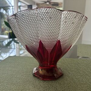 1940’s Hob Nob Glass Vase